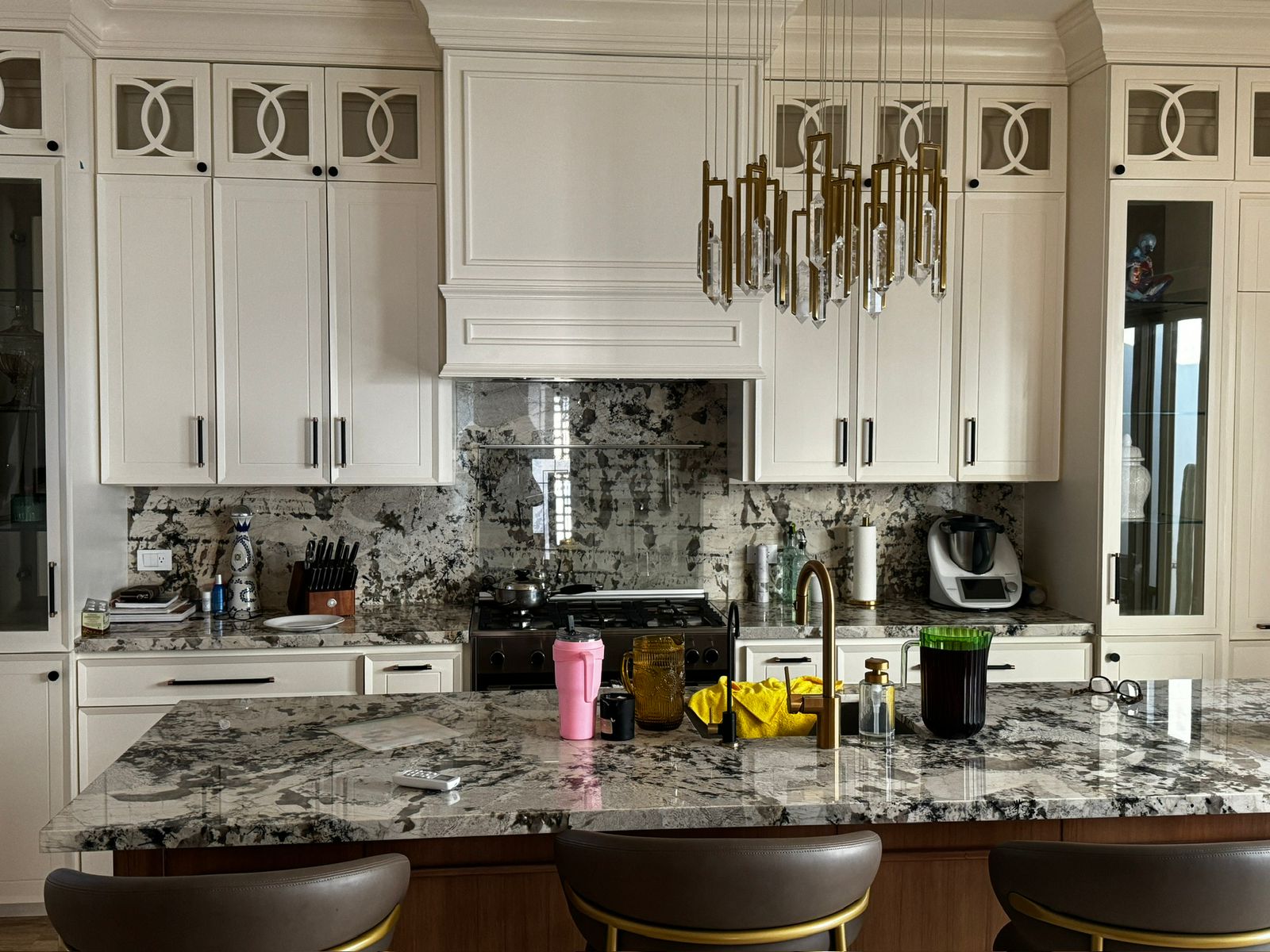 Cocina integral blanca